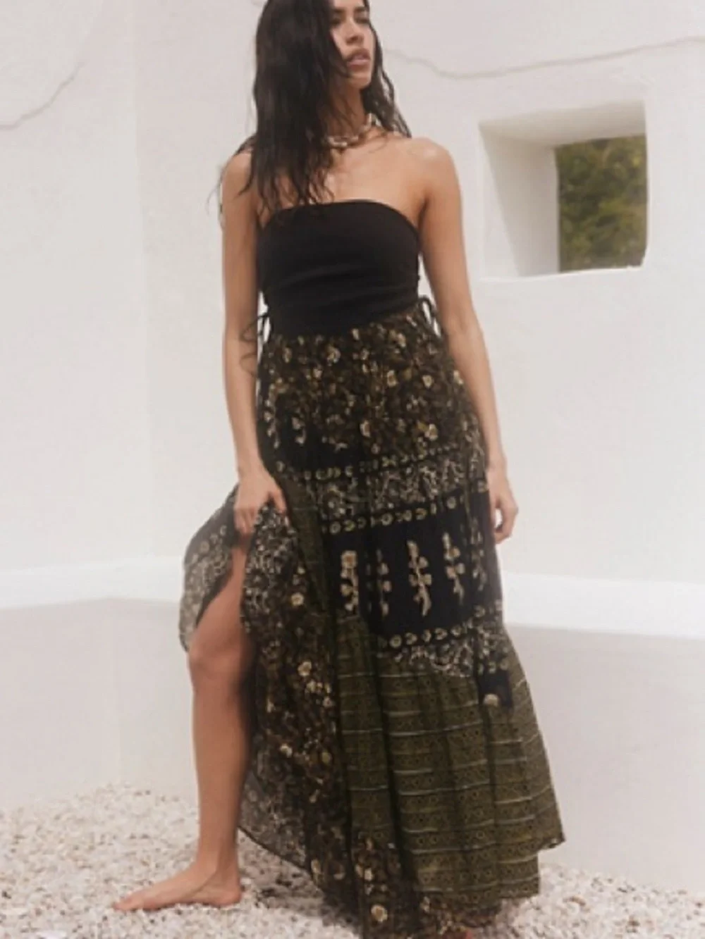 Free People - Fresh Start Convertible Tube Maxi Dress - Picture 1 of 4
